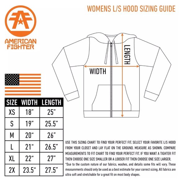 AMERICAN FIGHTER Men's ZIP UP HOODIE MAPLEVIEW - Picture 9 of 11